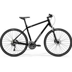 Bicicleta MERIDA CROSSWAY 500 XL GLOSSY BLACK(MATT SILVER)