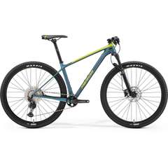 Bicicleta MERIDA BIG NINE 3000 SILK LIME/TEAL-BLUE
