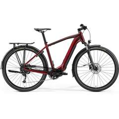 Bicicleta MERIDA eSPRESSO 400 S EQ BURGUNDY RED(BLACK)