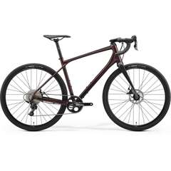 Bicicleta MERIDA SILEX 300 SILK BURGUNDY RED(BLACK)