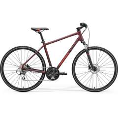 Bicicleta MERIDA CROSSWAY 20 XXS(39) MATT BURGUNDY RED(RED)