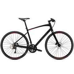 Bicicleta SPECIALIZED Sirrus 3.0 - Gloss Cast Black/Rocket Red