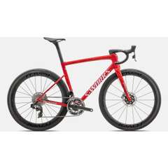 Bicicleta SPECIALIZED S-Works Tarmac SL8 eTap - Gloss Sky/Fiery Red