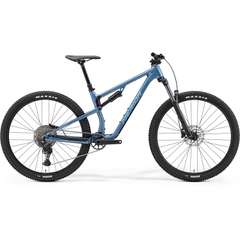 Bicicleta MERIDA ONE-TWENTY 300 V1 SILK STEEL BLUE(BLUE/LIME)