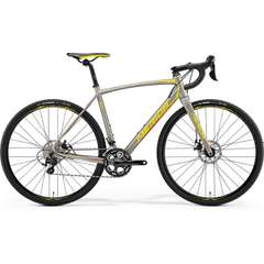 Bicicleta MERIDA Cyclo Cross 400 S/M(52) Titan (Galben/ Rosu)