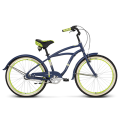 Bicicleta LE GRAND Bowman Junior 24' Albastru Mat/Lime