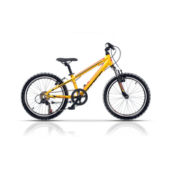 Bicicleta copii mtb CROSS Speedster boy 20 - 260mm - Galben | 6-8 ani