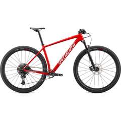 Bicicleta SPECIALIZED Epic Hardtail 29'' - Gloss Flo Red/Metallic White Silver XL