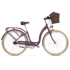 Bicicleta LE GRAND Lille 5 D 28 M Violet-Gri-Mat 2020