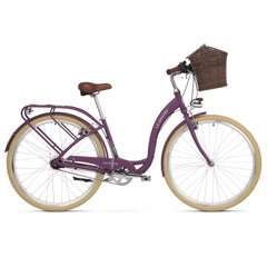 Bicicleta LE GRAND Lille 5 D 28 L Violet-Gri-Mat 2020