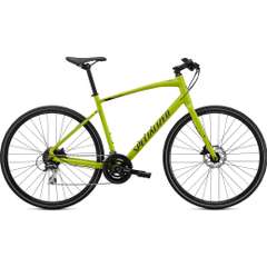 Bicicleta SPECIALIZED Sirrus 2.0 - Gloss Hyper Green/Black/Satin Black Reflective XXS