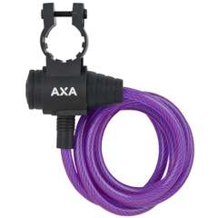 Incuietoare Cablu AXA Zipp 8mm/120cm - Purple