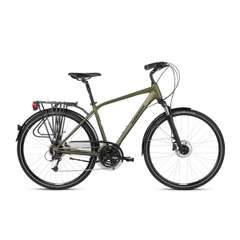 Bicicleta KROSS Trans 5.0 2021 28'' L Kaki|Negru 2021