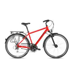 Bicicleta KROSS Trans 3.0 28'' M Rosu|Negru 2021