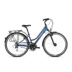 Bicicleta KROSS Trans 3.0 D 28'' M Albastru|Gri 2021