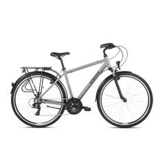 Bicicleta KROSS Trans 1.0 2021 28'' L Gri|Negru 2021
