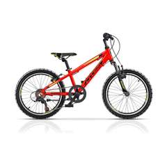 Bicicleta copii mtb CROSS Speedster Boy 20 - Rosu | 6-8 ani