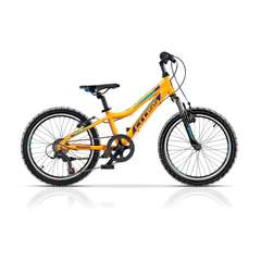 Bicicleta copii mtb CROSS Speedster Girl 20 - Portocaliu | 6-8 ani