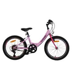 Bicicleta copii mtb CROSS Alissa 20 - Roz | 6-8 ani
