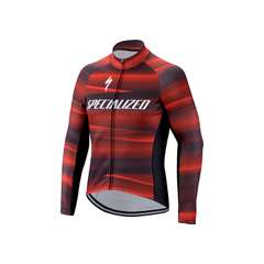 Tricou SPECIALIZED Therminal SL Team Expert LS - Black/Red