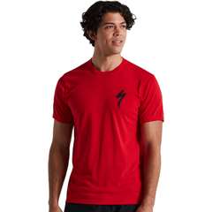 Tricou SPECIALIZED Men's S-Logo SS - Flo Red