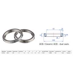 Rulment cuvete FSA TH-070/DJ ACB 45x45 1.5" singleS MR171