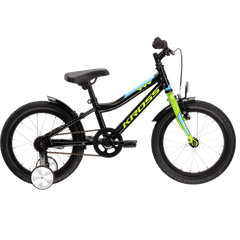 Bicicleta KROSS Racer 3.0 16'' Negru|Lime|Albastru 2022