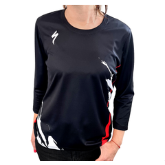 Tricou SPECIALIZED Women's All Mountain 3/4 - Trail of Flames